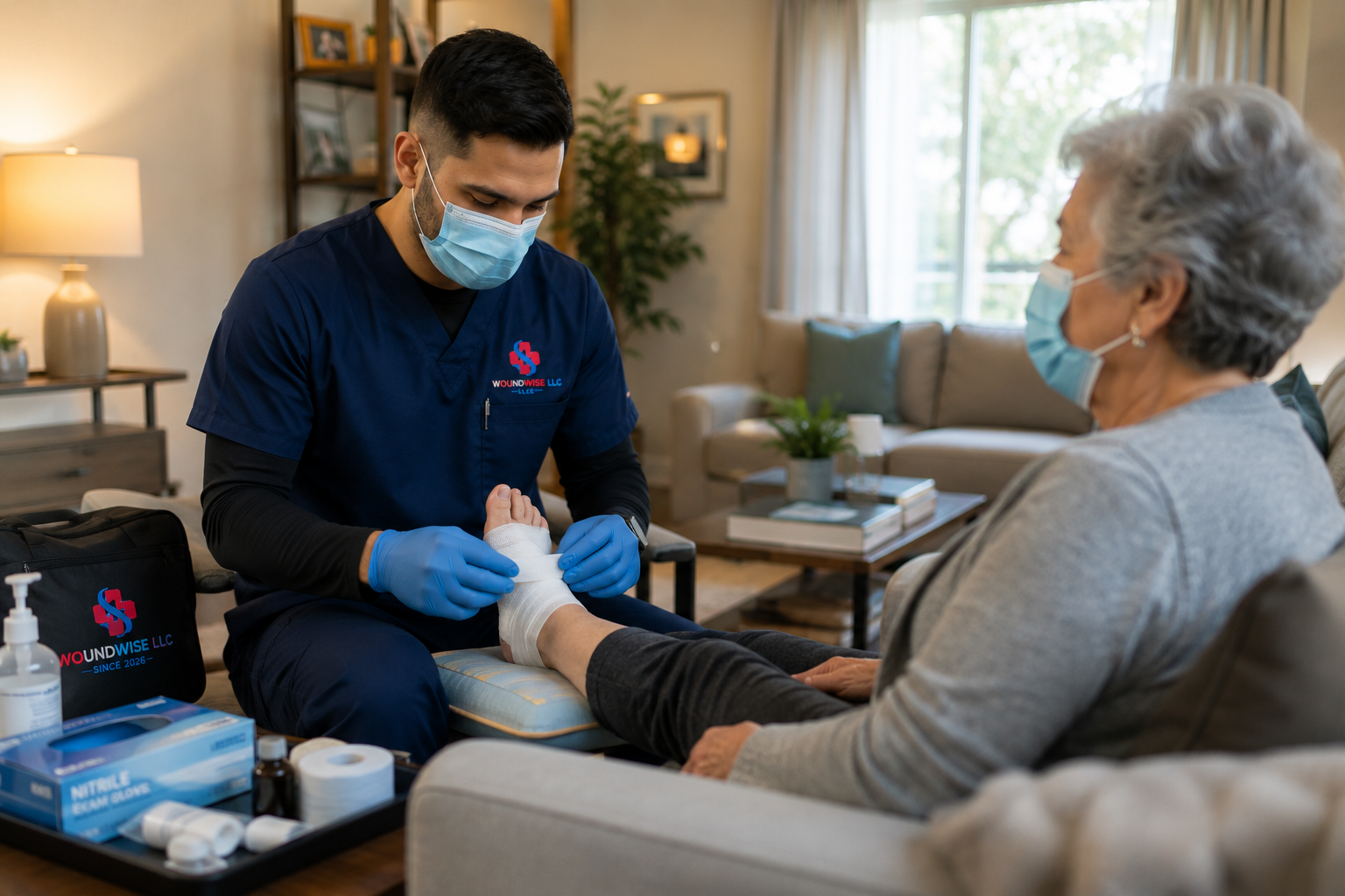 In-home wound care